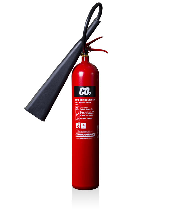 5KG CO2 Fire Extinguisher CommanderEDGE *REFURBISHED*