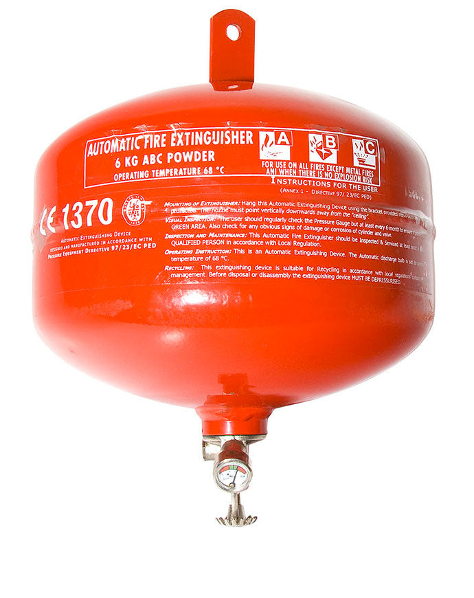 6KG Automatic Powder Fire Extinguisher