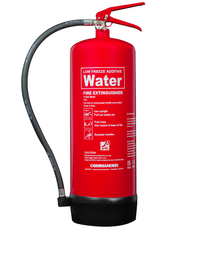 6L Water + Low Freeze Additive Fire Extinguisher CommanderEDGE