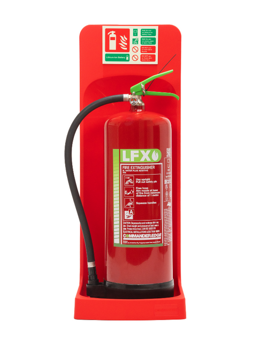 LFX 9ltr Fire Extinguisher & Commander Stand Bundle