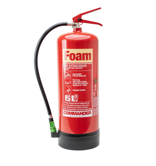 6L Fluorine Free Foam Fire Extinguisher Commander