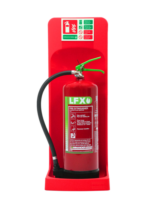 LFX 6ltr Fire Extinguisher & Commander Stand Bundle