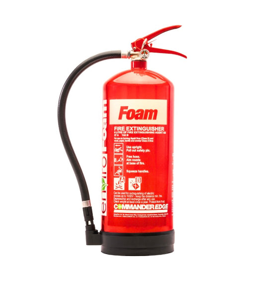 6L EnviroFoam Foam Fire Extinguisher CommanderEDGE