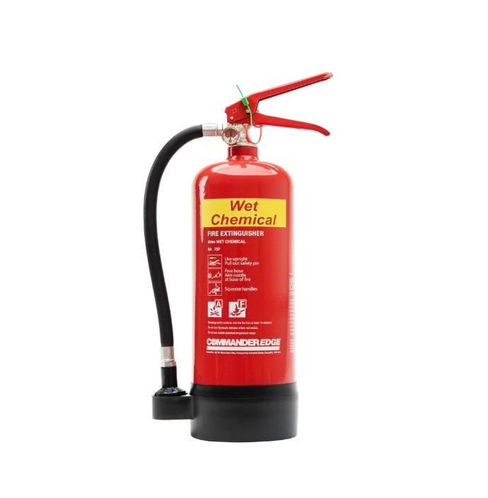 3L Wet Chemical Fire Extinguisher PFAS Free CommanderEDGE