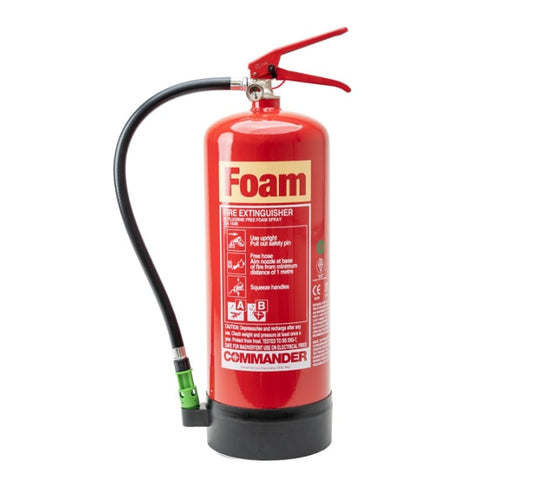 6L Fluorine Free Foam Fire Extinguisher Commander