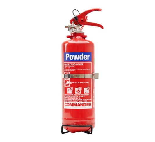 1KG Powder Fire Extinguisher Commander