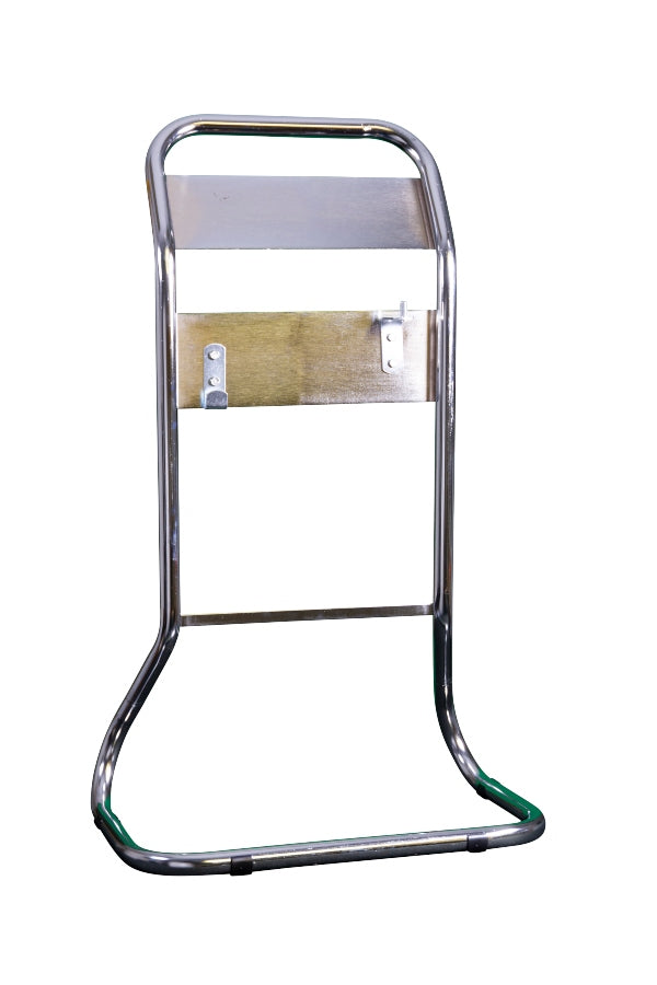 Double Tubular Fire Extinguisher Stand Chrome