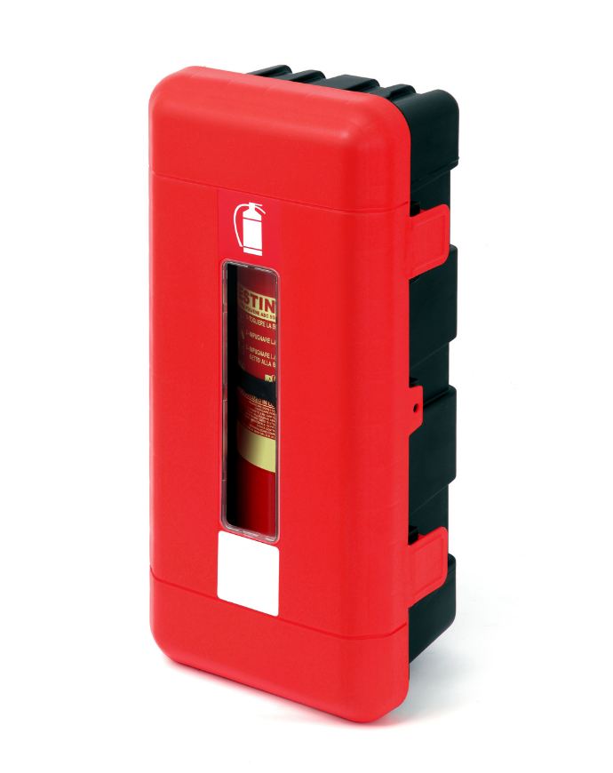 Single Fire Extinguisher Cabinet Commander
