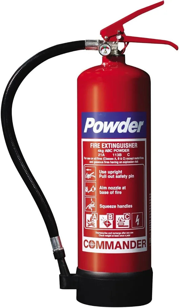 4KG Powder Fire Extinguisher Commander