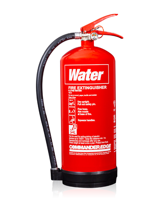 6L Water Fire Extinguisher CommanderEDGE
