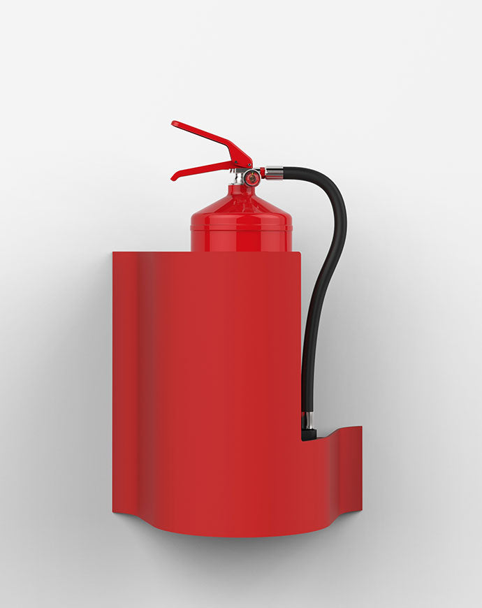 Wave Wall Fire Extinguisher Stand Commander