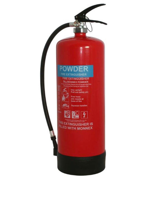 9KG Monnex Dry Powder Fire Extinguisher