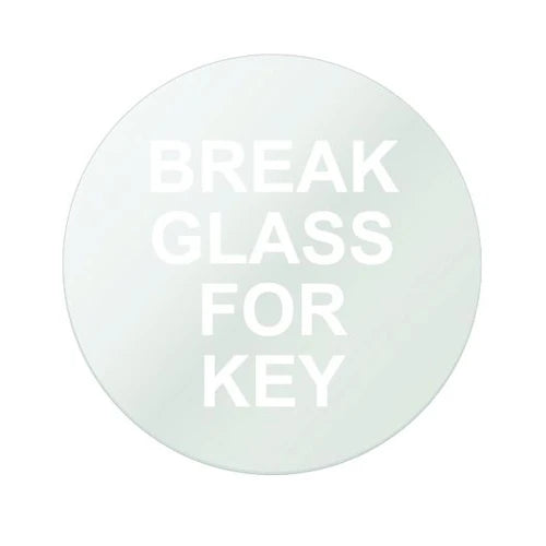 Break Glass Key Box Replacement Glass