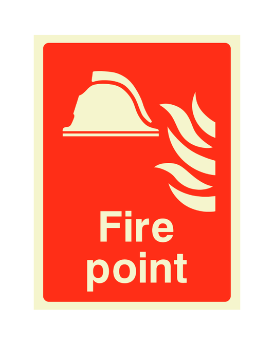 Fire Point Fire ID Sign