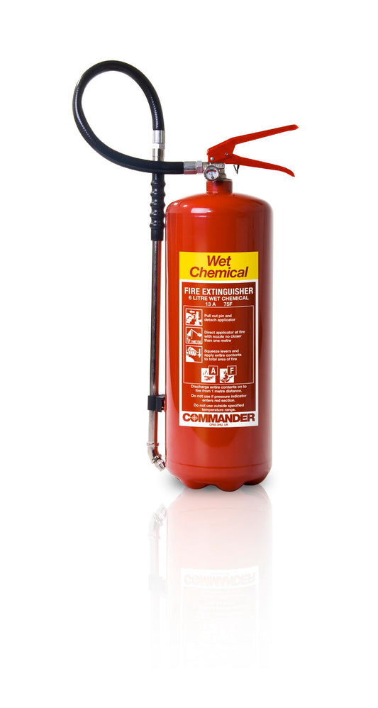 6L Wet Chemical Fire Extinguisher Commander