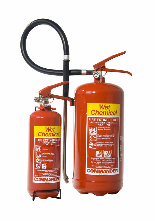 6L Wet Chemical Fire Extinguisher Commander